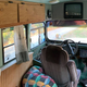 Image for article titled This 4x4 Lifted School Bus Can Camp Anywhere